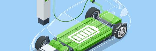 Power supply for electric car charging.