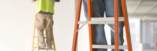 workers on ladders