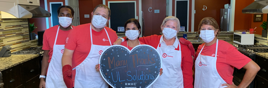 UL Solutions employees volunteering at RMHC