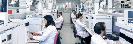 UL Solutions laboratory scientist.