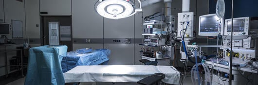 An operating theatre
