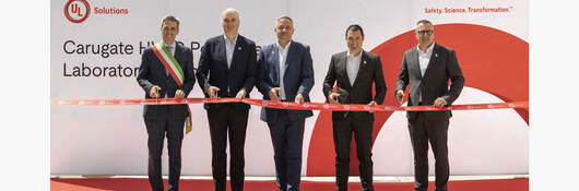 Ribbon cutting for the Carugate HVAC Heat Pump Laboratory on May 27 2025