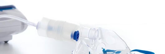 An asthma nebulizer