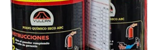 Dry Chemical Fire Extinguisher.