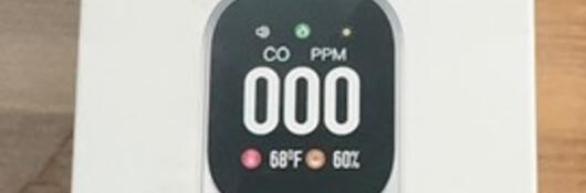 Carbon monoxide alarm.