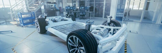 Car chassis concept.