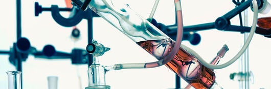 Laboratory flasks, test tubes and tubing