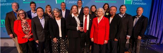 UL Solutions leaders accept Robert Campbell Safety Award
