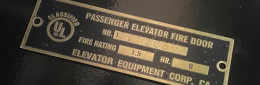 Image of unauthorized label.