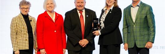 UL Solutions leaders accept Robert Campbell Safety Award