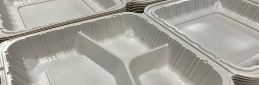 Styrofoam containers