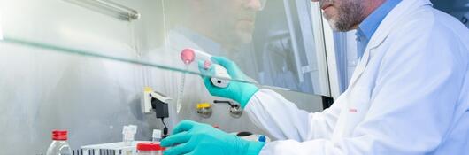 UL Solutions laboratory technician working.