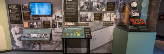 Underwriters Laboratories exhibit at the Chicago History Museum.