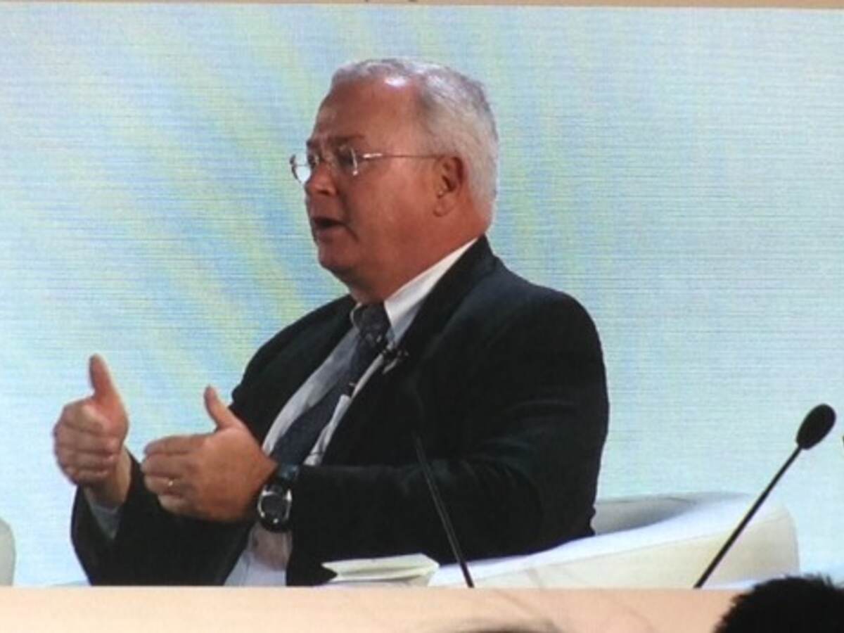 Terry Brady talks at APEC