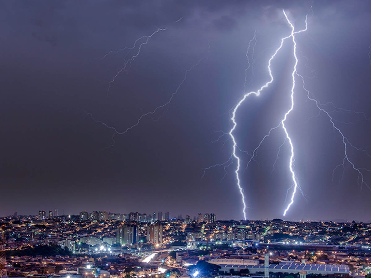 Lightning strike