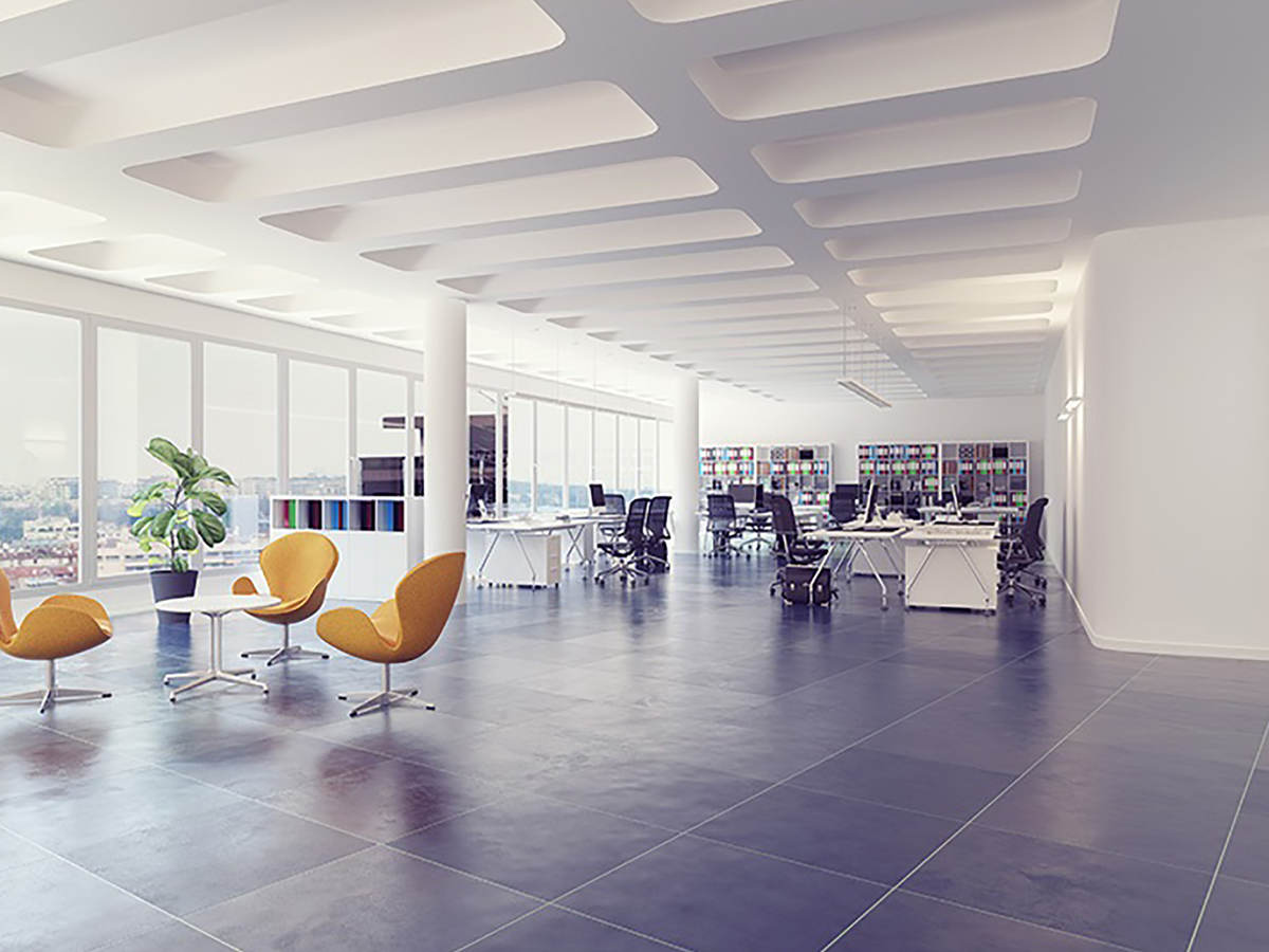 Open office interior