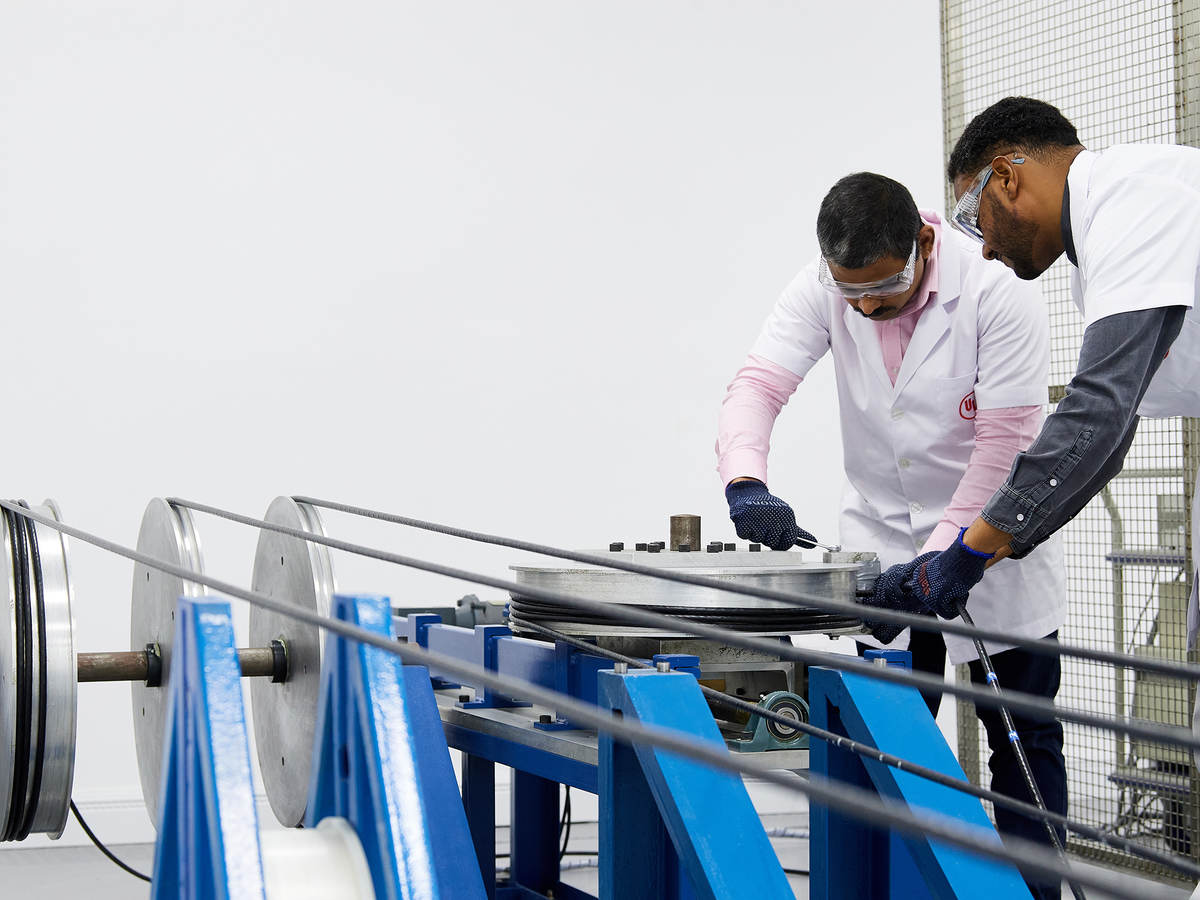 Fiber optic laboratory Abu Dhabi , United Arab Emirates