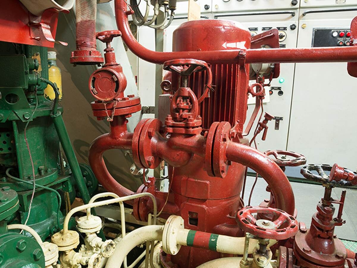 Fire system pump