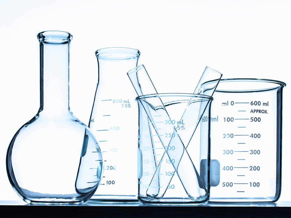 Family of chemistry glassware