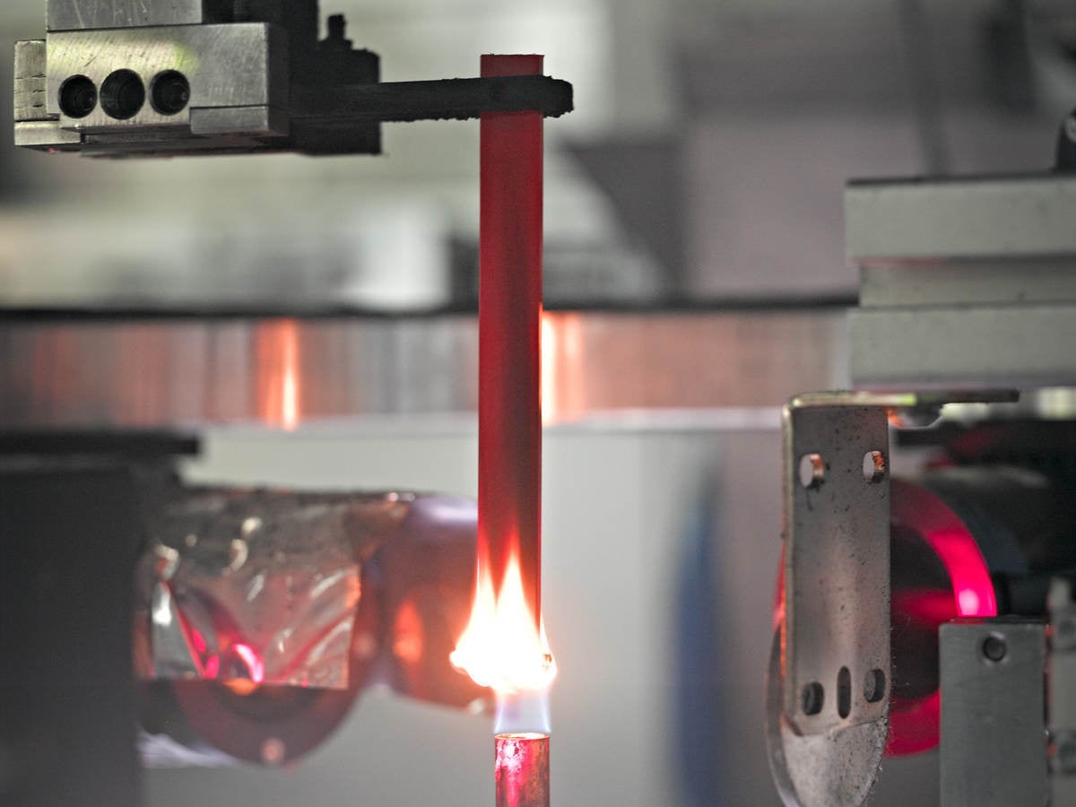 Combustion (Fire) Tests for Plastics