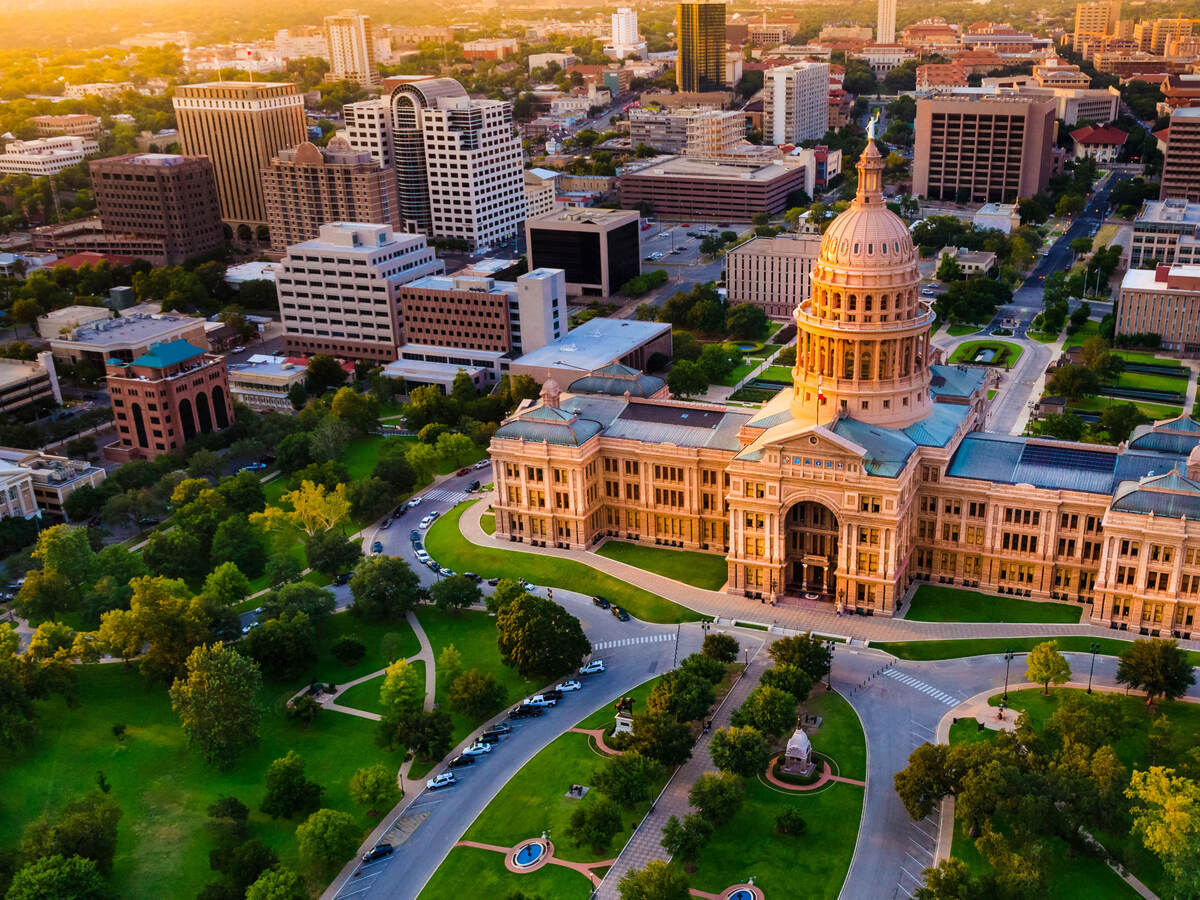 Austin, Texas capitol building