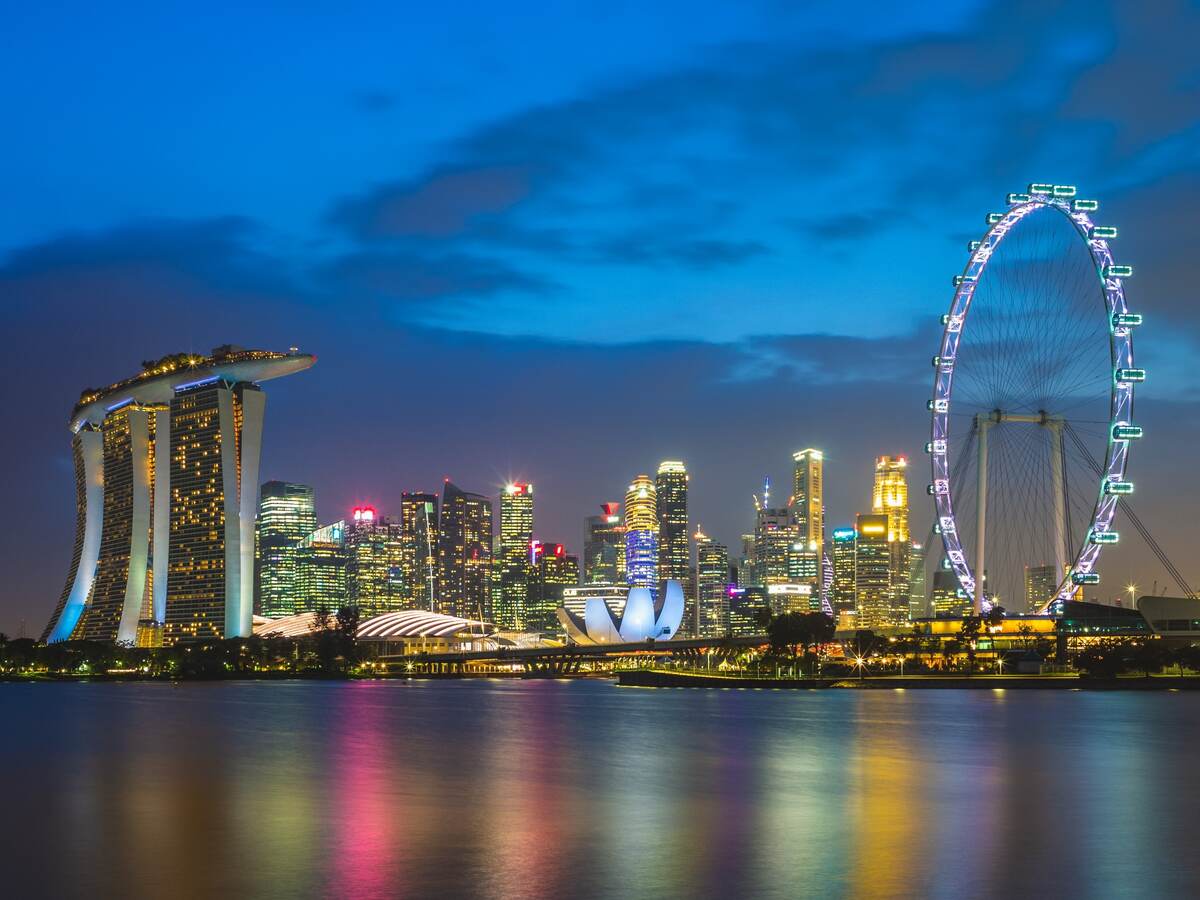 Singapore skyline