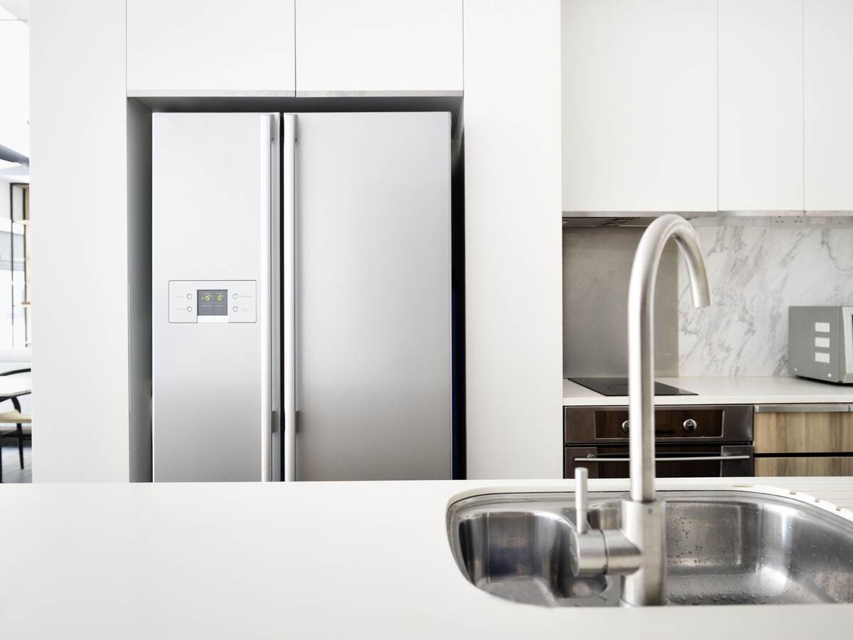 Kitchen in a modern luxury condo