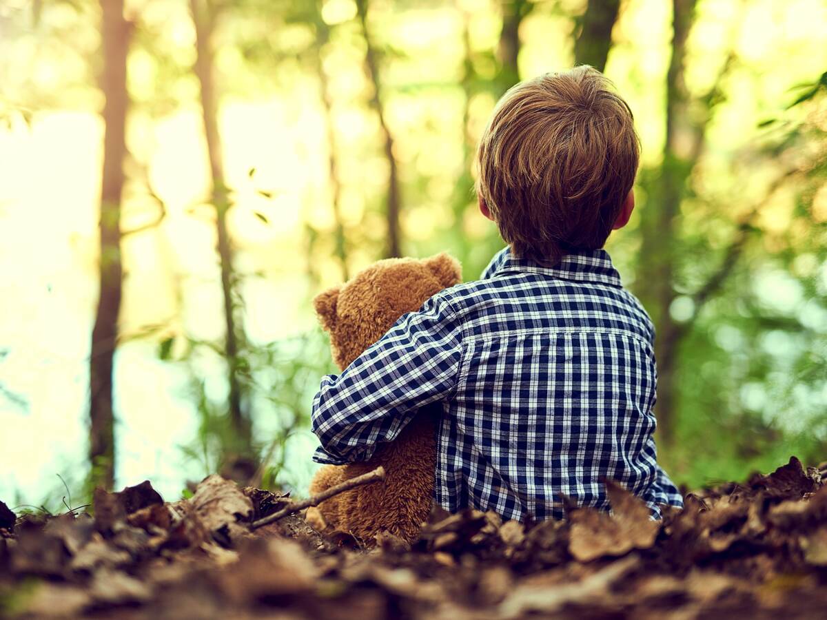 Child in nature