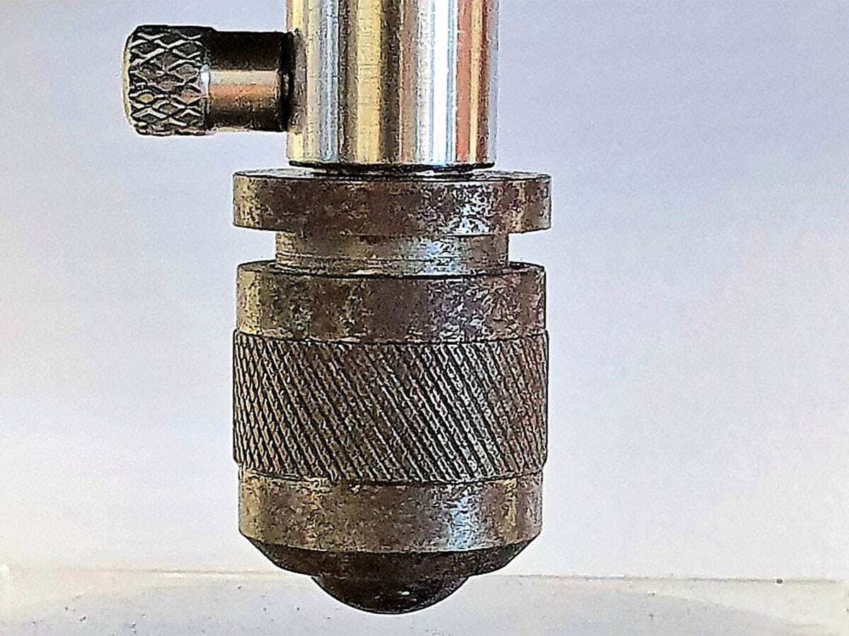 Rockwell hardness test