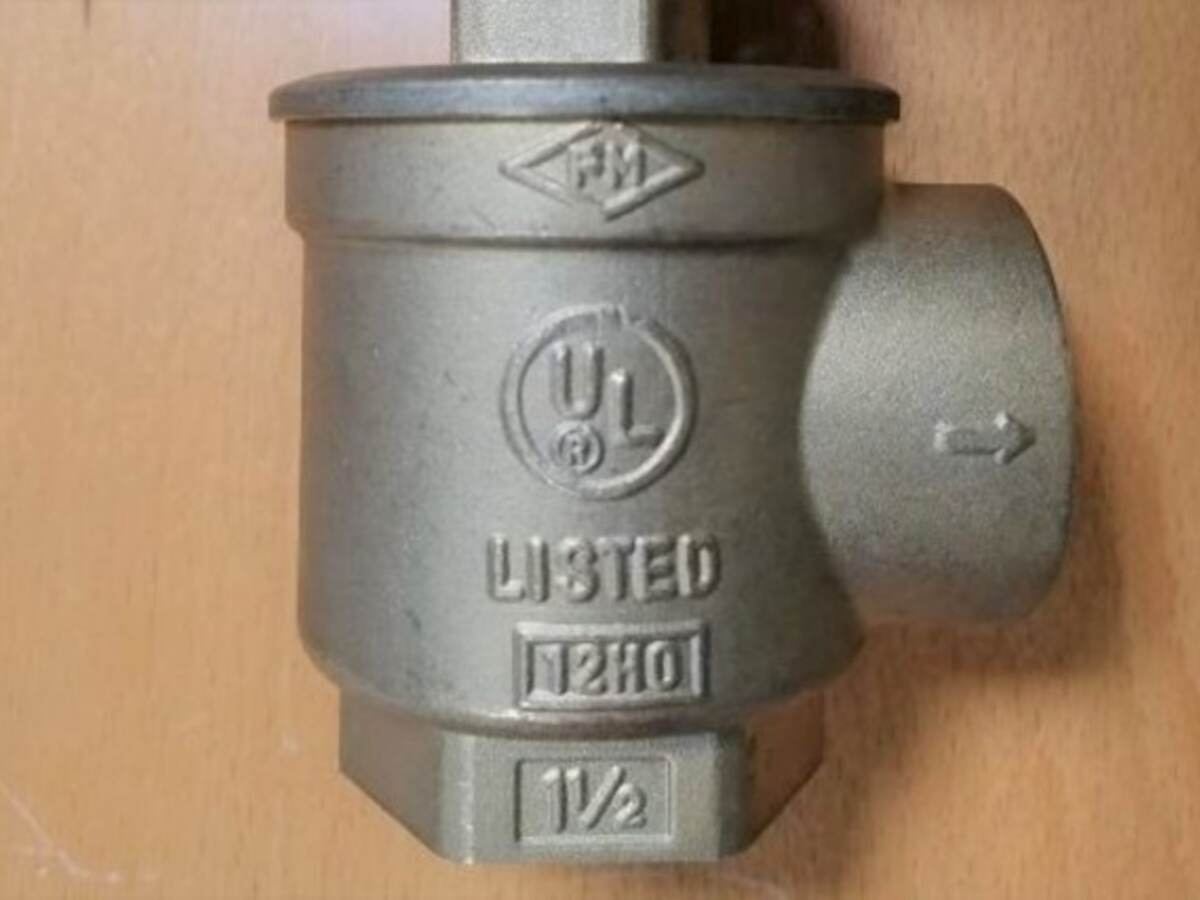 Unauthorized UL Mark on pressure valve