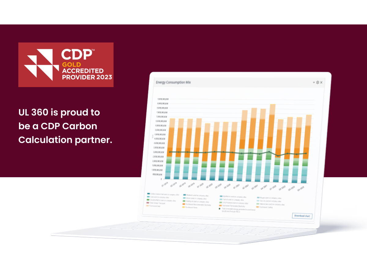UL 360 is proud to be a CDP Carbon Calculation partner.