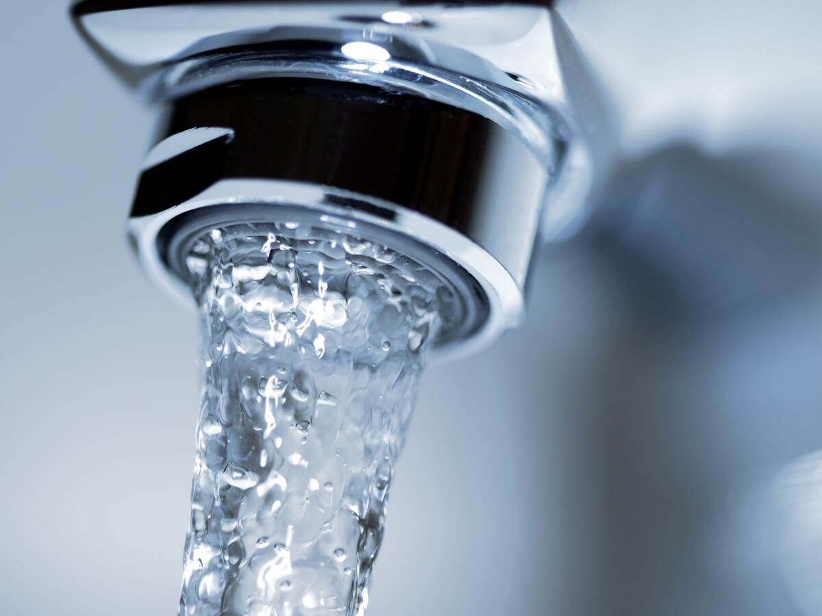 Water faucet.