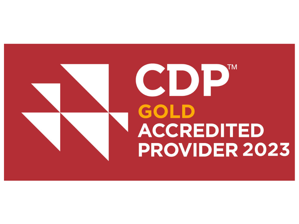CDP Accredited Provider 2023 logo