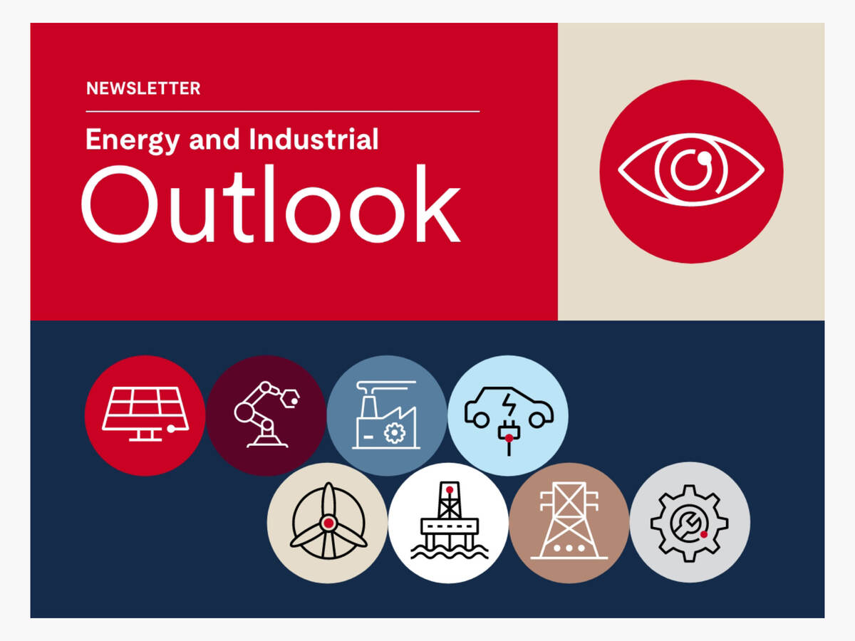 Energy and Industrial Outlook Newsletter header image