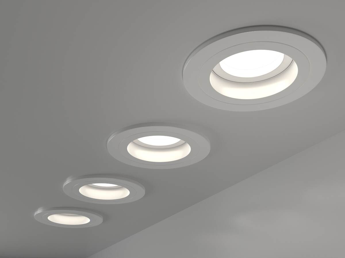 Spotlights recessed LED lamps.