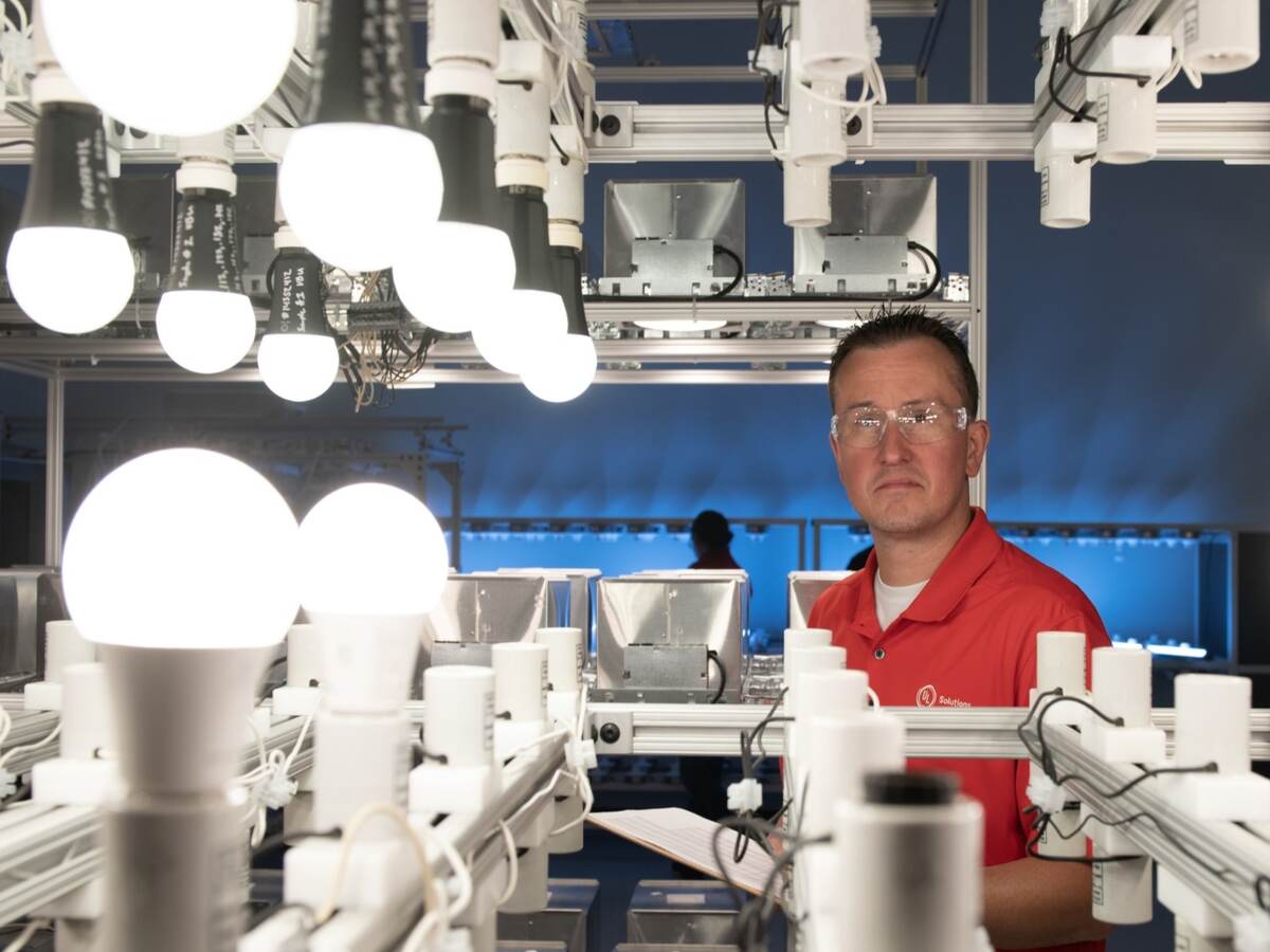 Allentown Lighting laboratory.