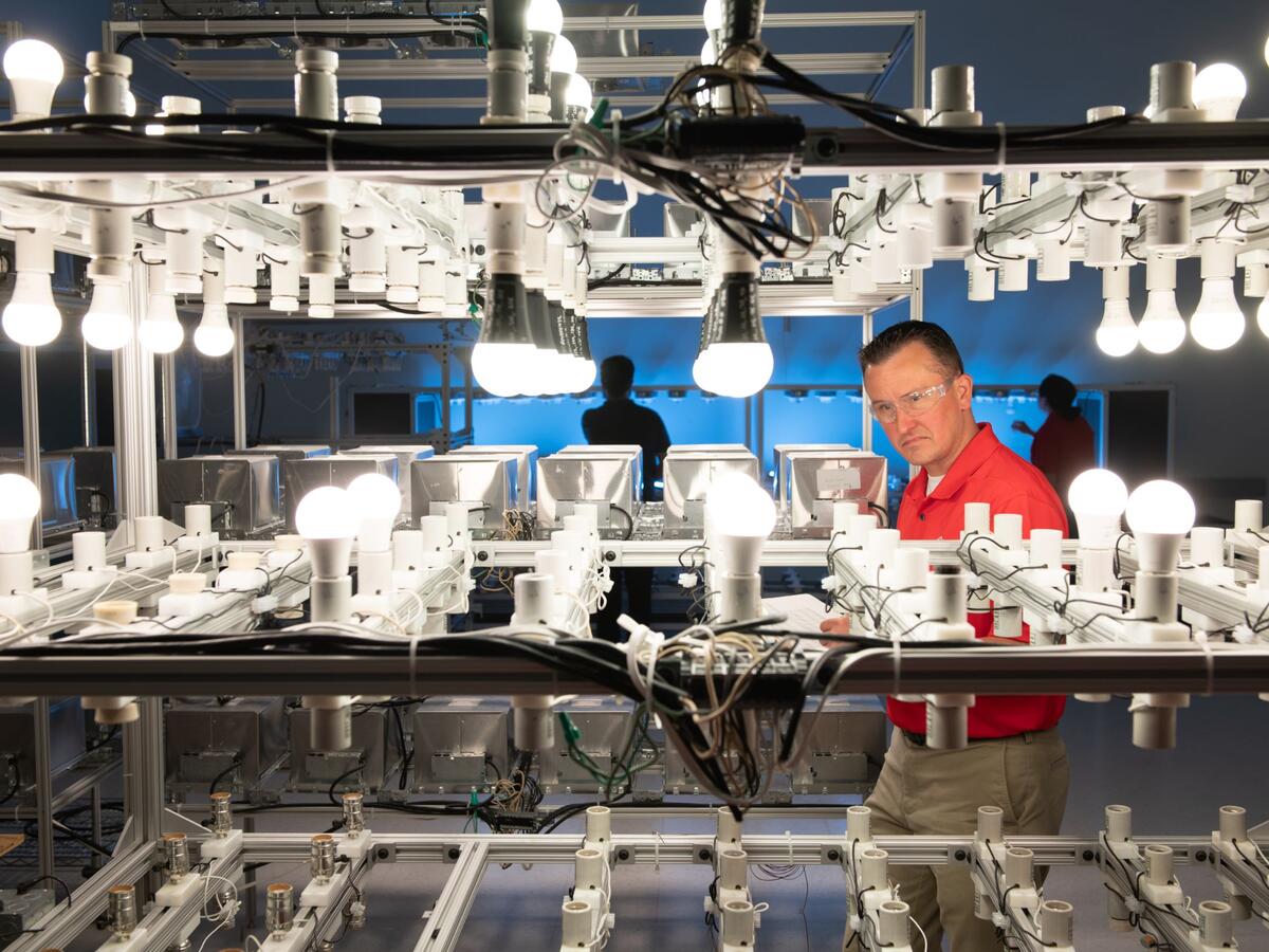 UL Solutions Allentown lighting laboratory.