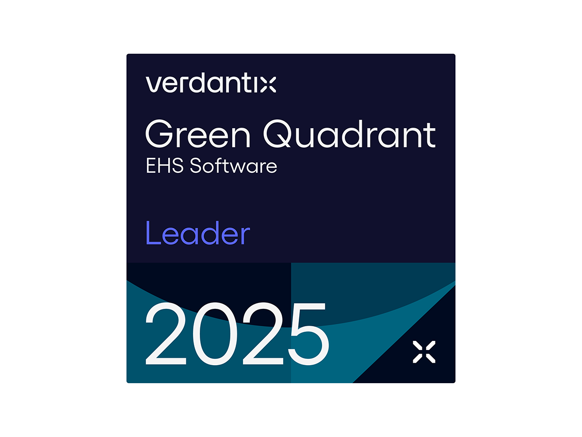 Verdantix Green Quadrant EHS Software Leader 2025
