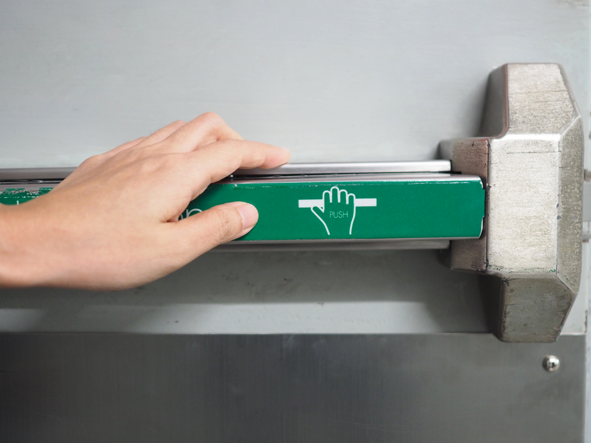 fire door handle
