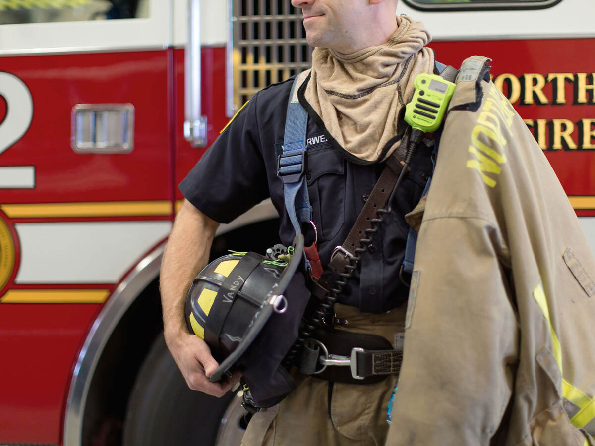A Northbrook firefighter