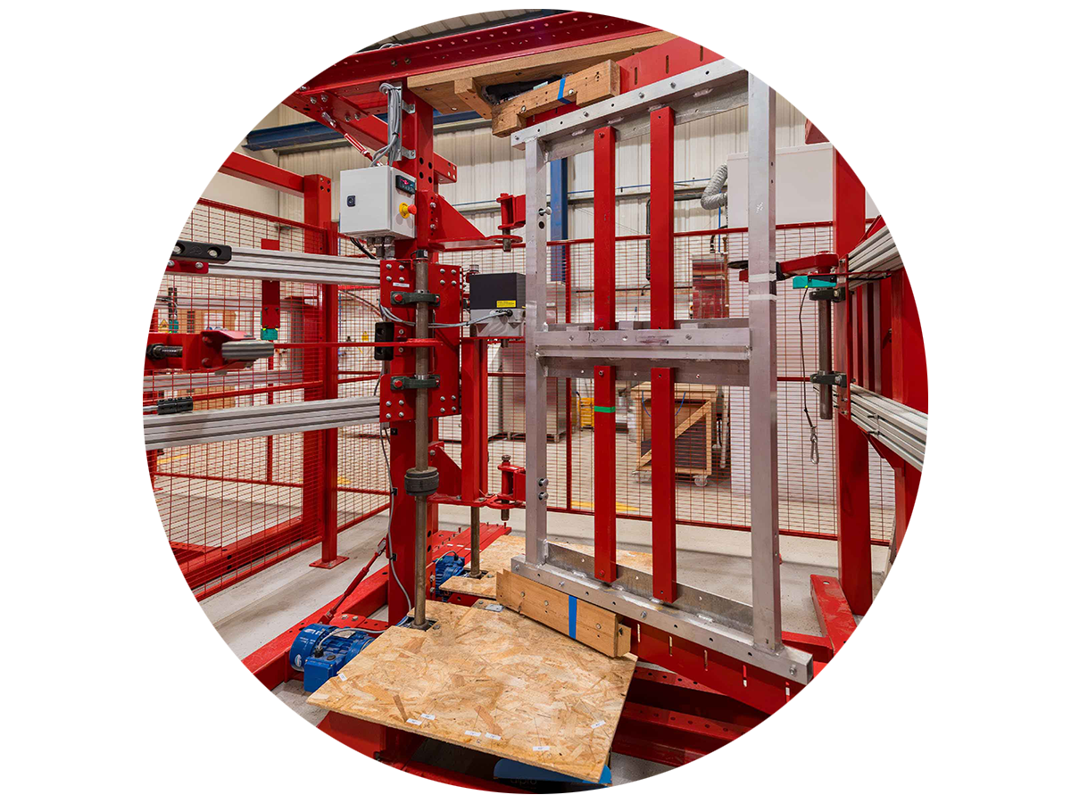 UL Solutions provides fire testing and door hardware testing