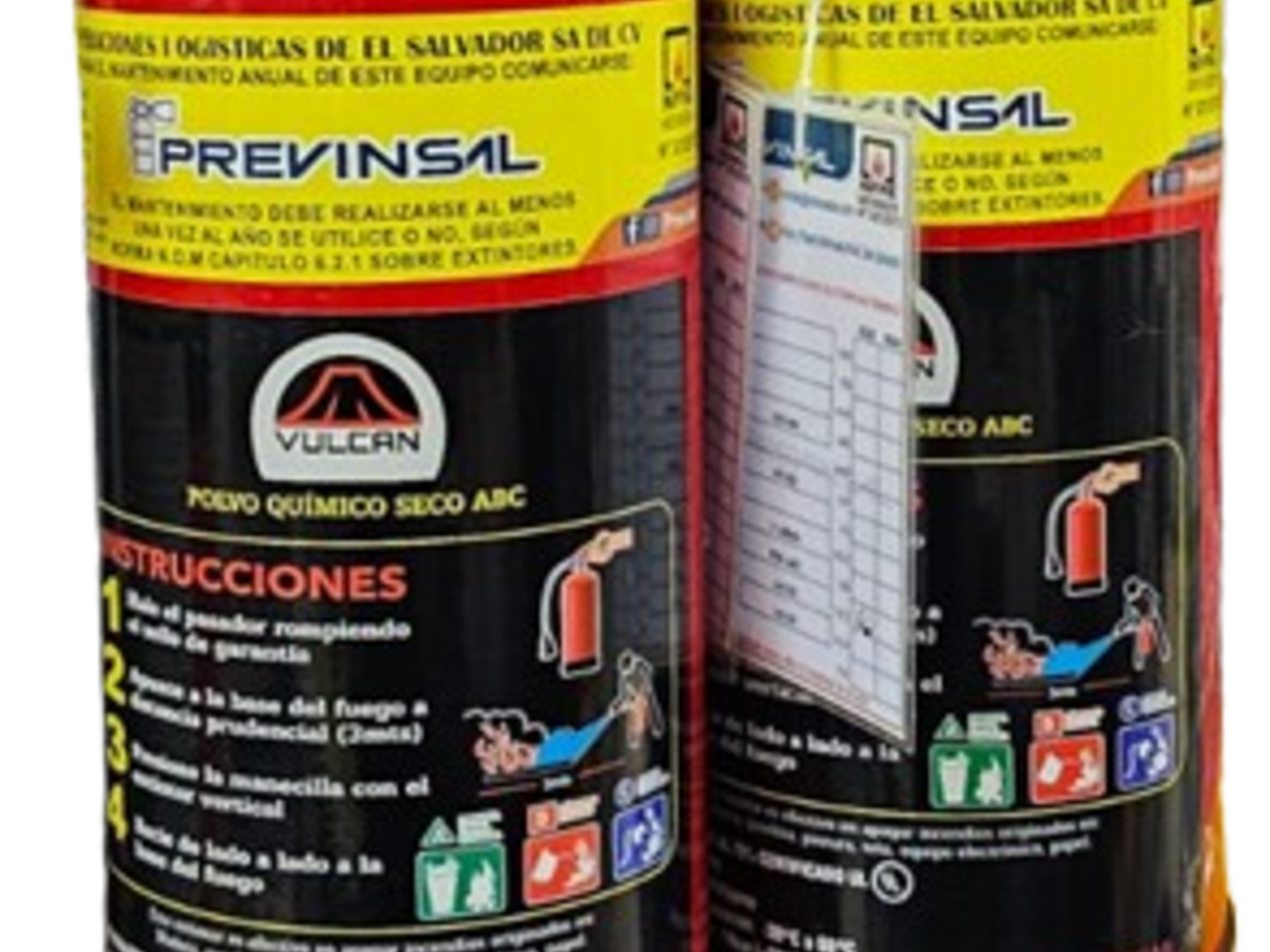 Dry Chemical Fire Extinguisher.