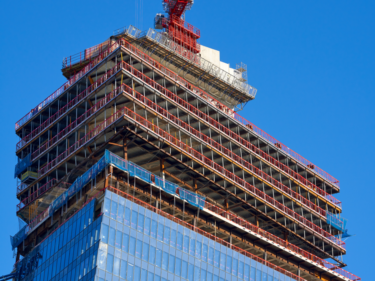 Tower Under Construction
