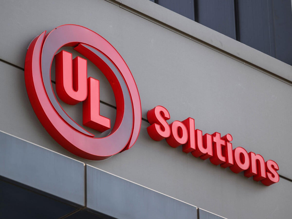 A UL Solutions sign on a building