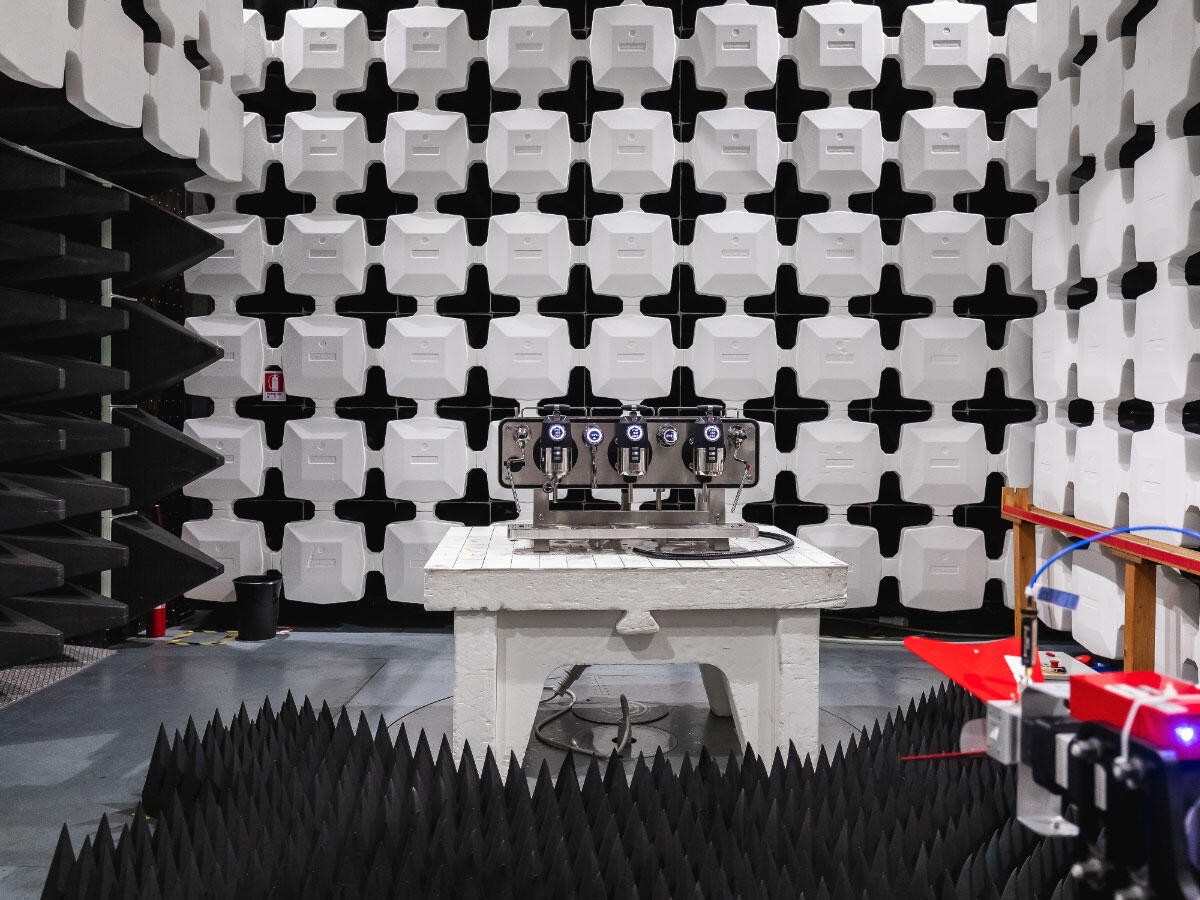 A wireless device being tested at UL Solutions