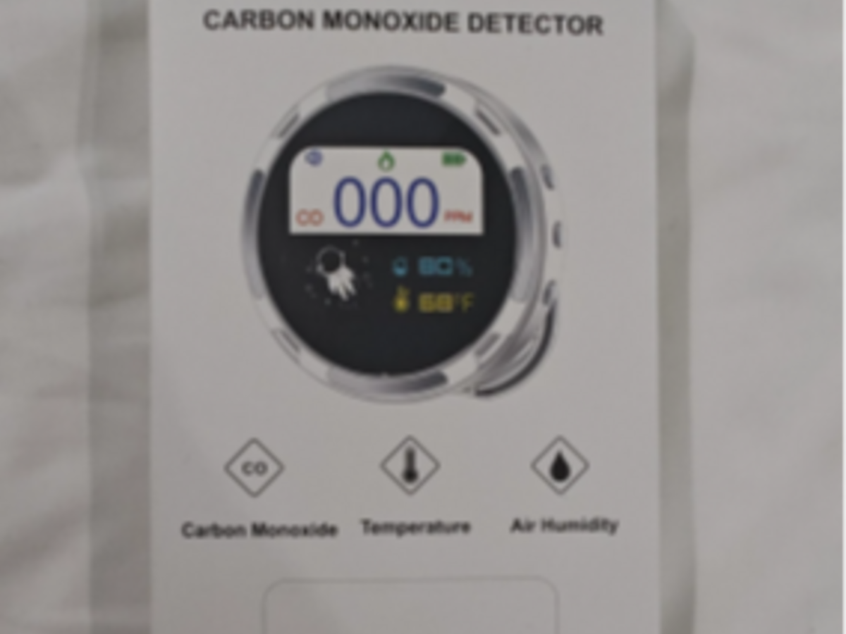 Carbon monoxide detector.