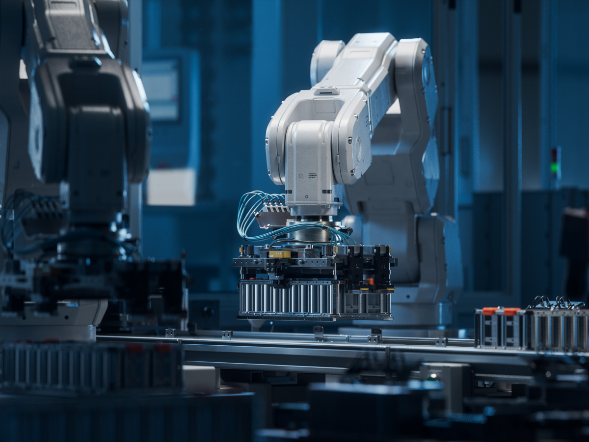 robots and batteries