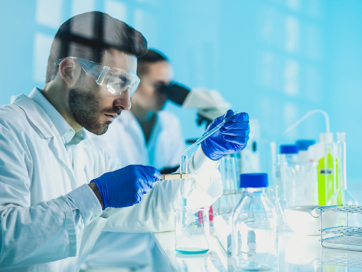 Scientists in a laboratory