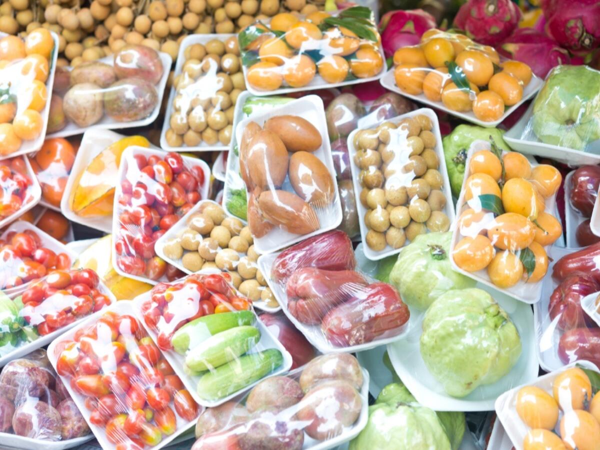 Food in packaging 
