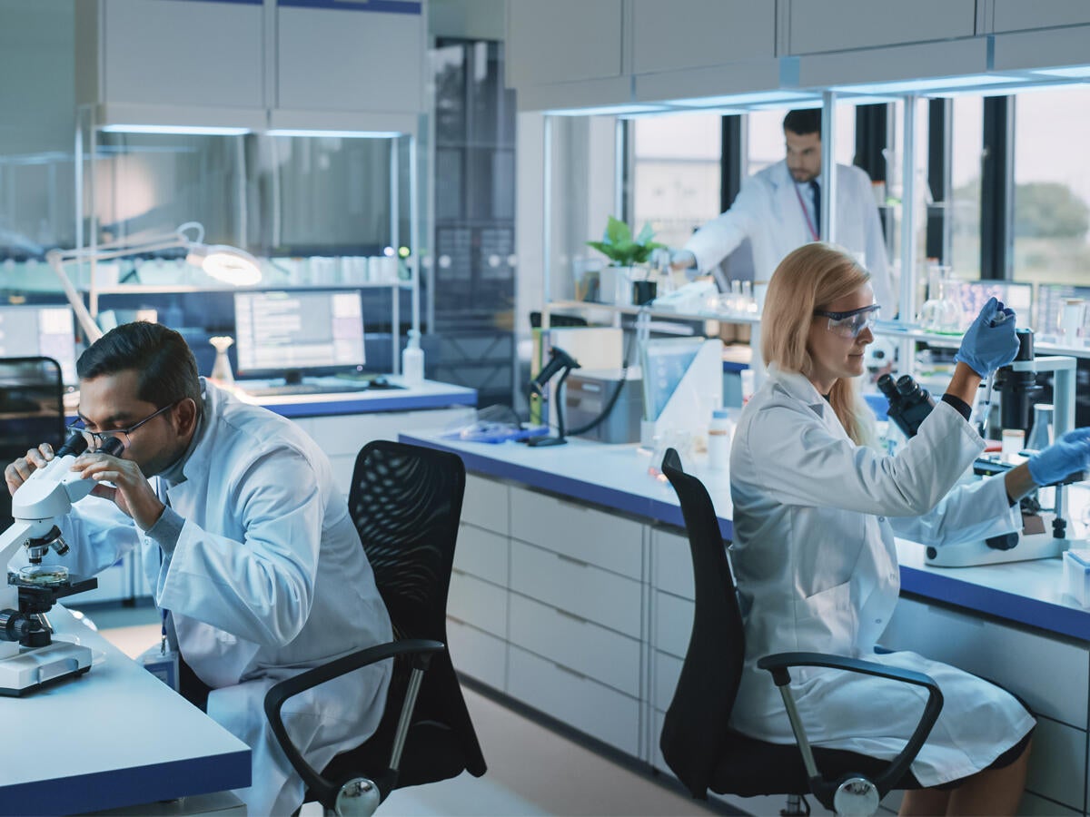 scientist in lab